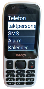 Danmarkspremiere Foerste simple mobiltelefon med skaermlaeser til aeldre og synshandicappede