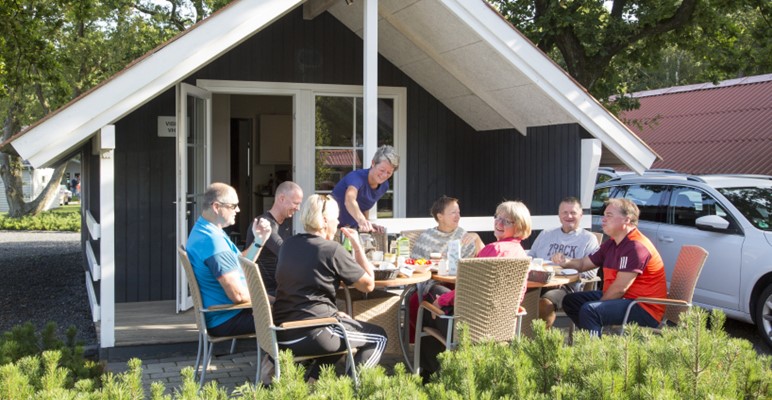 Stor interesse for camping paa foerste klasse