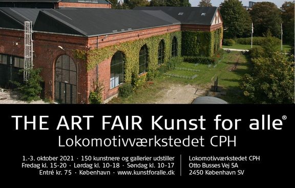 The Art Fair Kunst for alle 2021 Lokomotivværkstedet Cph